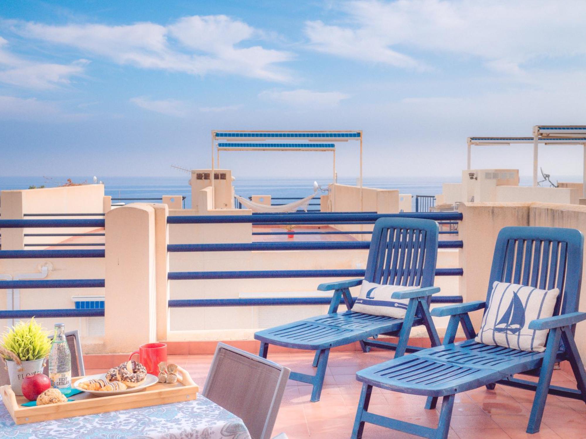 Apartamento En Marina Beach Con Vistas Al Mar El Pozo del Esparto 外观 照片